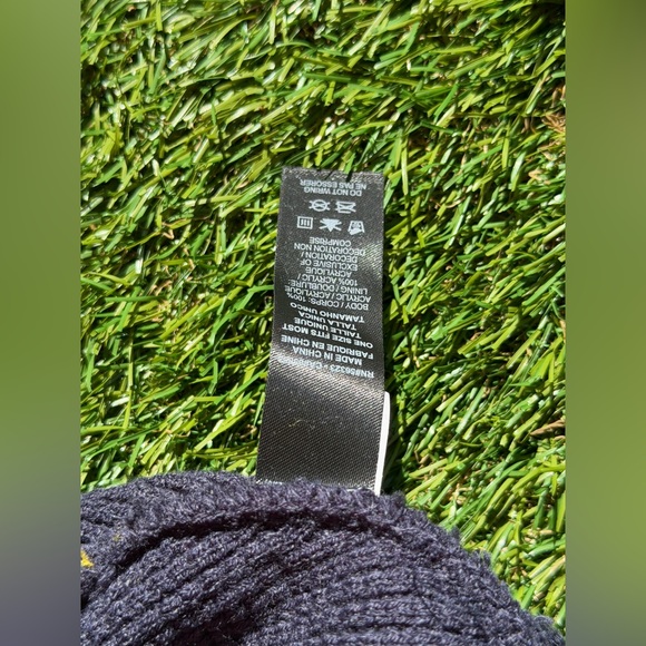 One Size Jordan Brand Michigan Wolverines Sideline Team On Field Hat W Pom - Picture 4 of 10